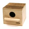 バードハウス　角型巣箱　小　固定用針金付　【KAWAI】